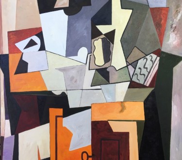 ציור 153  ללא מילים   60X80  שמן
